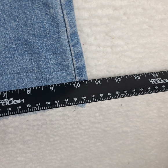 Levi's 726 Jeans Womens 33x30 Blue Flare Waterless Light Wash Denim * - Picture 8 of 16